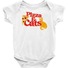 pizza and cats Baby Bodysuit