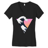 Great Wave Women's V-Neck T-Shirt