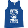 whiskey and camping! Tank Top