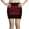merry christmas ya filthy animal Mini Skirts