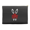 happy easter some bunny loves me Accessory Pouches