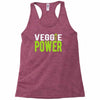veggie power! Racerback Tank