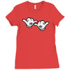 mickey mouse signe Ladies Fitted T-Shirt