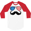 america 3/4 Sleeve Shirt