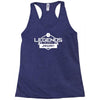 legends are born in january Racerback Tank