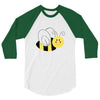 cute bee 3/4 Sleeve Shirt