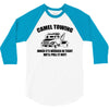 camel towing mens t shirt tee funny tshirt tow service toe college hum 3/4 Sleeve Shirt