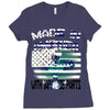 made in america 2 Ladies Fitted T-Shirt