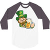 saint patrick day 3/4 Sleeve Shirt