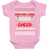 Santa Only Comes Once A Year Pop Is Always Here To Cheer Baby Onesie
