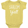 shalom y'all Baby Bodysuit