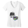 revenge of the radio star Women's V-Neck T-Shirt