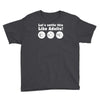 rock paper scissors Youth Tee