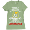 To Be Called A Super Saiyan Ladies Fitted T-Shirt
