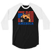 doge bless america 3/4 Sleeve Shirt