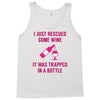 rescued some wine Tank Top