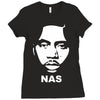nas face Ladies Fitted T-Shirt