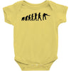 evolution of snooker or pool ape to player mens black new t shirt top Baby Onesie