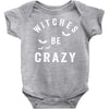 witches be crazy Baby Bodysuit