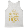 kings are born in 1958 Tank Top