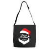santa claus merry christmas Adjustable Strap Totes