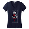 fuck sake Women's V-Neck T-Shirt
