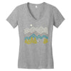 camping Women's V-Neck T-Shirt
