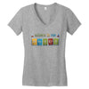 science is for winners Women's V-Neck T-Shirt