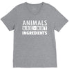 Animals Are Not Ingredients V-Neck Tee