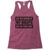 my biceps Racerback Tank
