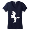 unicorn Women's V-Neck T-Shirt
