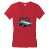 1960 ac cobra, `classic car ideal birthday gift present. Women's V-Neck T-Shirt