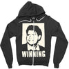 charlie sheen   winning   official Zipper Hoodie