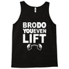 bro do you even lift baseball raglan Tank Top