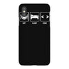 v1 eat sleep code iPhoneX Case