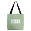 Atheism (A non-prophet organization) Tote Bags