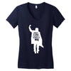 don't you forget about me 80's party music retro Women's V-Neck T-Shirt