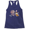 zombie ice cream art Racerback Tank