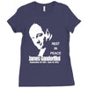 james gandolfini rip Ladies Fitted T-Shirt