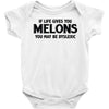 if life gives you melons Baby Onesie