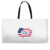 happy 4th of july Weekender Totes