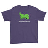 the struggle is real Youth Tee