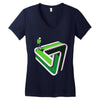 puzzled putter Women's V-Neck T-Shirt