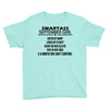 Smartass September Girl Youth Tee
