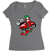 funny Women's Triblend Scoop T-shirt