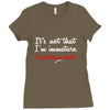 it's not that i'm immature Ladies Fitted T-Shirt