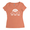 you're pointless Women's Triblend Scoop T-shirt