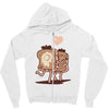 french toast kiss Zipper Hoodie