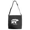 dad bear Adjustable Strap Totes