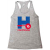 hillary for prison Racerback Tank